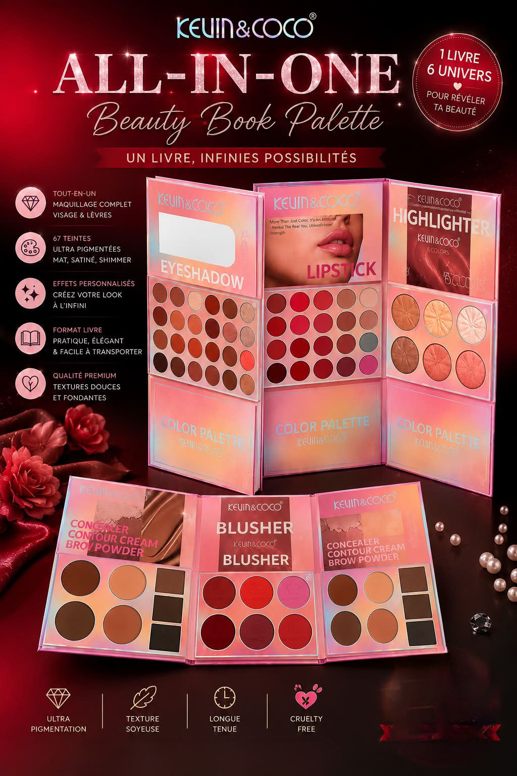 Livre palette Deep space