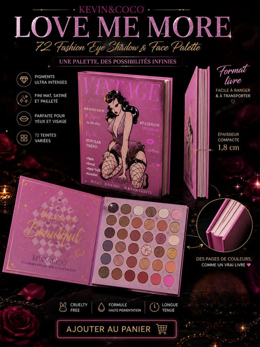 Palette 72 couleurs vintage