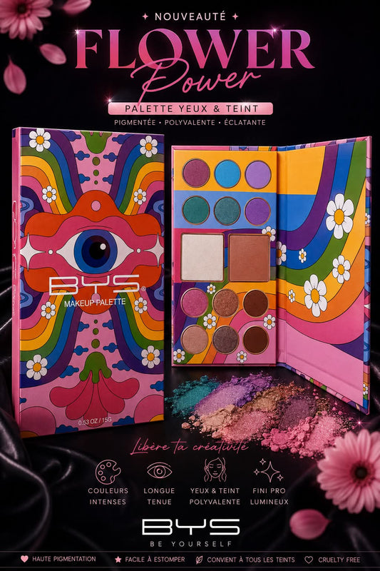 Palette Psychedelic rainbow
