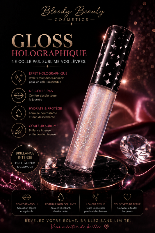 Gloss holographique