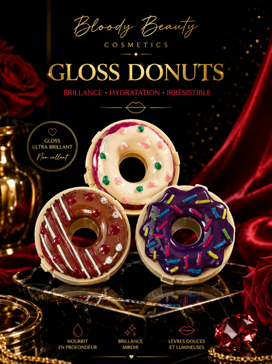 Baume à lèvre parfumé donuts