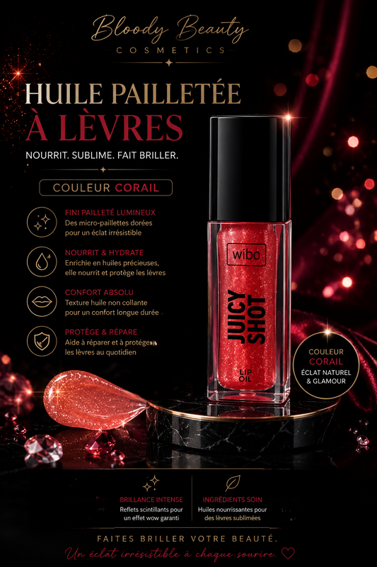 Huile à lèvre
