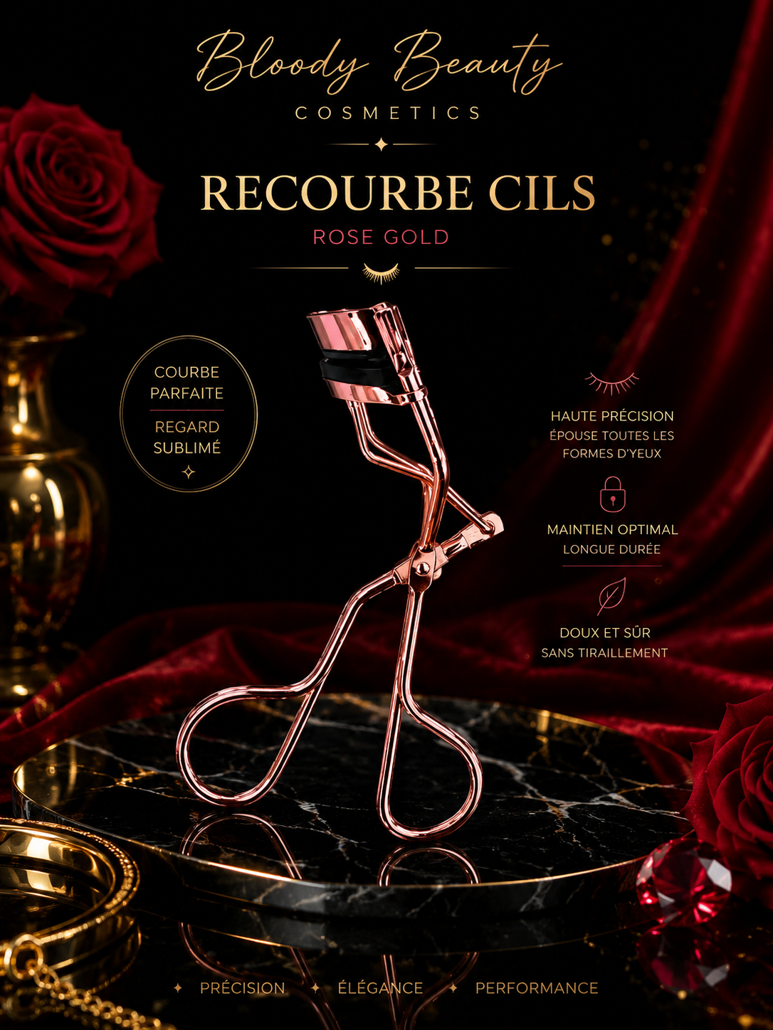 Recourbe cils Rose Gold
