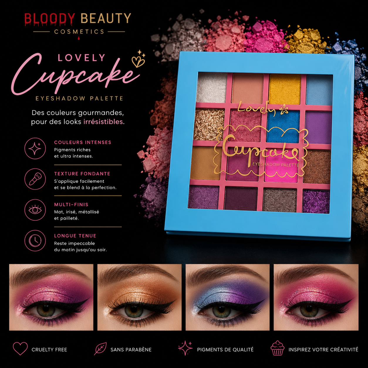 ✨️ Palette Cupcake ✨️